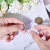 6 Pairs 304 Stainless Steel Hoop Earring Findings EJEW-CA00001-3