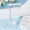 200Pcs 304 Stainless Steel Stud Earring Findings STAS-UN0061-89-2
