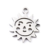 Non-Tarnish 201 Stainless Steel Charms STAS-D176-05P-2