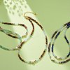 Natural Mixed Gemstone & Pearl & Opalite Beaded Necklace for Women NJEW-JN03977-2