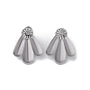 Tarnish Resistant 304 Stainless Steel Stud Earrings for Women and Men EJEW-Q381-02A-P-1