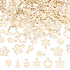 120Pcs 6 Style Christmas 201 Stainless Steel Charms STAS-UN0028-08-1