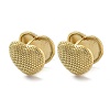 Ion Plating(IP) 304 Stainless Steel Hoop Earrings EJEW-P258-35G-1