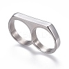 Tarnish Resistant 304 Stainless Steel Finger Rings RJEW-O032-13P-18mm-1