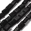 Natural Lava Rock Beads Strands G-G175-J15-01-1