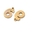 304 Stainless Steel Enamel Pendants STAS-I351-20G-6-2