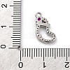 Christmas Series Brass Micro Pave Cubic Zirconia Pendants KK-Q010-01P-01B-3