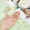20pcs 2 Colors 201 Stainless Steel Connector Charms STAS-DC0009-25-4