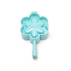 Flower Shaped Plastic Dumplings Making Molds DIY-WH0268-01C-1