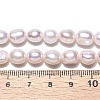 Natural Cultured Freshwater Pearl Beads Strands PEAR-N014-07L-01-5