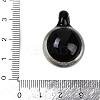 Handmade Lampwork Pendants LAMP-Q005-05C-02-3