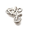 Tibetan Style Alloy Pendants TIBE-L008-63AS-2