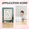 8Pcs 8 Styles PVC Plastic Waterproof Decorative Sticker Labels DIY-SP0004-93A-5