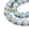 Baking Paint Glass Beads Strands DGLA-N008-10mm-06-4