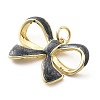 Brass Enamel Pendants KK-Q029-05G-02-2