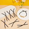 10Pcs Twisted Nylon Cord Slider Bracelet Making MAK-UN0001-54A-3