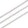 304 Stainless Steel Cuban Link Chains CHS-CJ0001-27P-4