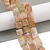 Natural Arusha Sunstone Beads Strands G-G053-B16-01-2