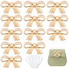 12Pcs Bowknot Alloy Decorative Buckles FIND-CP0003-69-1