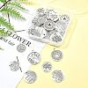 50Pcs Tibetan Style Alloy Pendants TIBE-FS0003-25-RS-7