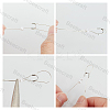 60Pcs 5 Color 316 Surgical Stainless Steel Wire Guardian and Protectors STAS-BBC0004-40-6