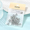 SHEGRACE Brass Spring Ring Clasps XGRPCN623-017P-6