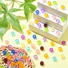 Transparent Acrylic European Beads MACR-YW0002-17-5