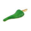 304 Stainless Steel Enamel Big Pendants STAS-Z153-02G-02-2