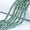 Electroplate Glass Beads Strands EGLA-A034-T2mm-C03-1
