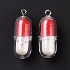 Translucent Plastic Pendants KY-L006-29A-3