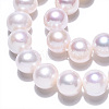 Natural Cultured Freshwater Pearl Beads Strands PEAR-N016-09B-4