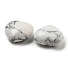 Natural Howlite Statues Ornaments G-P531-03N-2