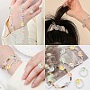 60Pcs 6 Colors UV Plating Rainbow Iridescent Acrylic Beads OACR-CJ0001-36-7