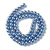 Eco-Friendly Dyed Glass Pearl Round Beads Strands HY-A008-6mm-RB015-3