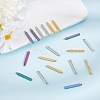 18Pcs 3 Colors 304 Stainless Steel Pendant Cabochon Settings FIND-AR0004-95-4