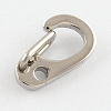 Tarnish Resistant Polished 316 Surgical Stainless Steel Keychain Clasp Findings STAS-R072-63-2
