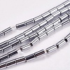 Electroplate Non-magnetic Synthetic Hematite Beads Strands G-J162-C-05-1