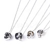 304 Stainless Steel Pendant Necklaces NJEW-L155-02-1
