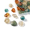 50Pcs 10 Styles Acrylic Beads OACR-FP0001-14-3