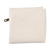 Imitation Leather Jewelry Storage Zipper Bags ABAG-G016-01B-02-2