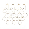 304 Stainless Steel Wire Pendants STAS-X0017-15G-1
