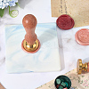 Marble Pattern Porcelain Wax Seal Mats AJEW-WH20007-82A-01-7