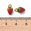 304 Stainless Steel Enamel Charms STAS-B100-06G-09-3