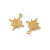 304 Stainless Steel Pendant Rhinestone Settings STAS-Z144-02G-02-2