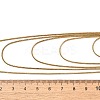 304 Stainless Steel Round Snake Chain Multi Layered Necklaces for Women NJEW-U025-01G-01-3