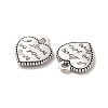 Tibetan Style Alloy Charms TIBE-B001-64AS-3