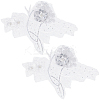 Flower Lace Embroidery Sewing Fiber Appliques DIY-WH20011-90D-1