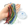 DIY Bling Earring Bracelet Making Kit DIY-YW0007-10-4