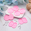 110Pcs Food Grade Pendant Silicone Molds DIY-CW0001-26-6