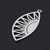 Non-Tarnish 201 Stainless Steel Pendants LS-STAS-S105-LA263-2